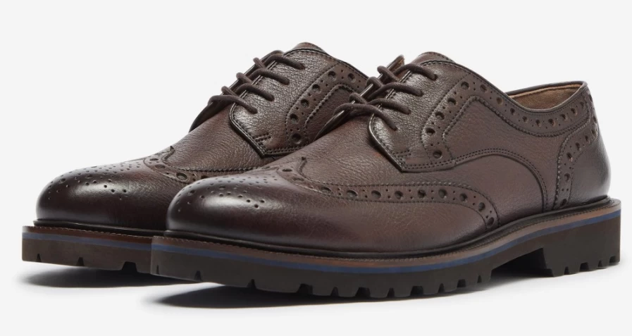 Oliver Sweeney Men's Finstock Brown Leather Dress Shoes