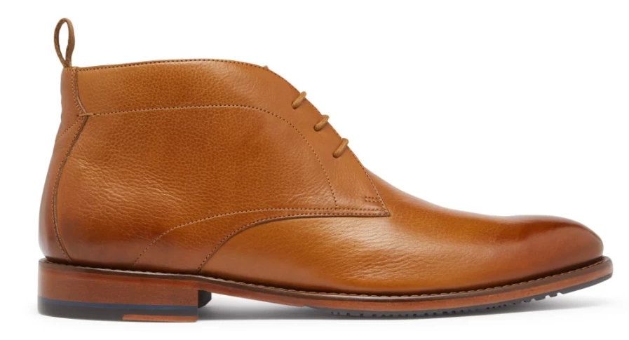 Oliver Sweeney Men's Farleton Light Tan Leather Dress Shoes