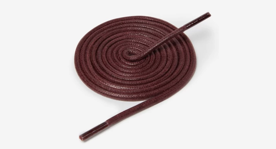 Oliver Sweeney Men's Extra Long Thick Burgundy Shoelaces for Dress Shoes