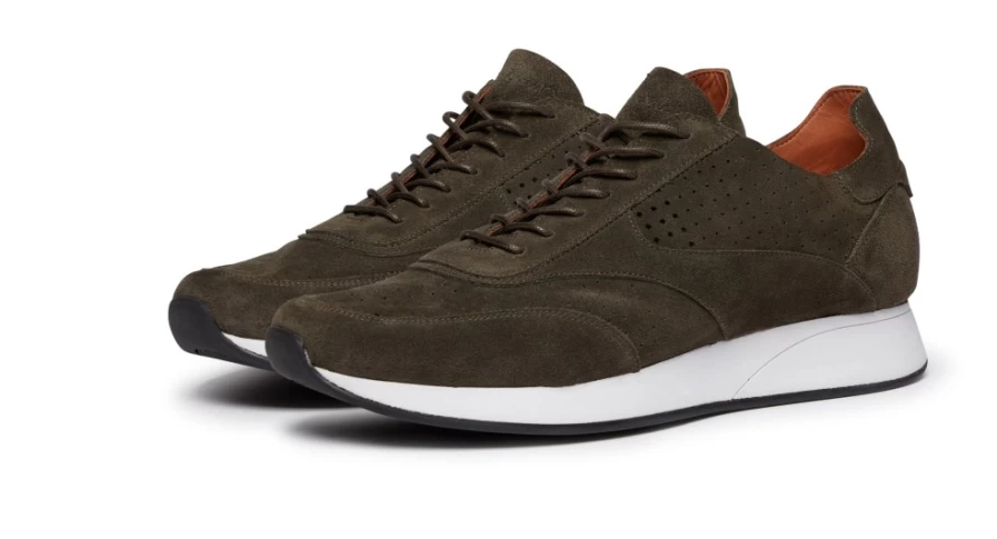 Oliver Sweeney Men's Ledo Green Leather Dress Shoes