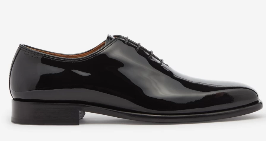 Oliver Sweeney Men's Montalfano Black Patent Leather Dress Shoes