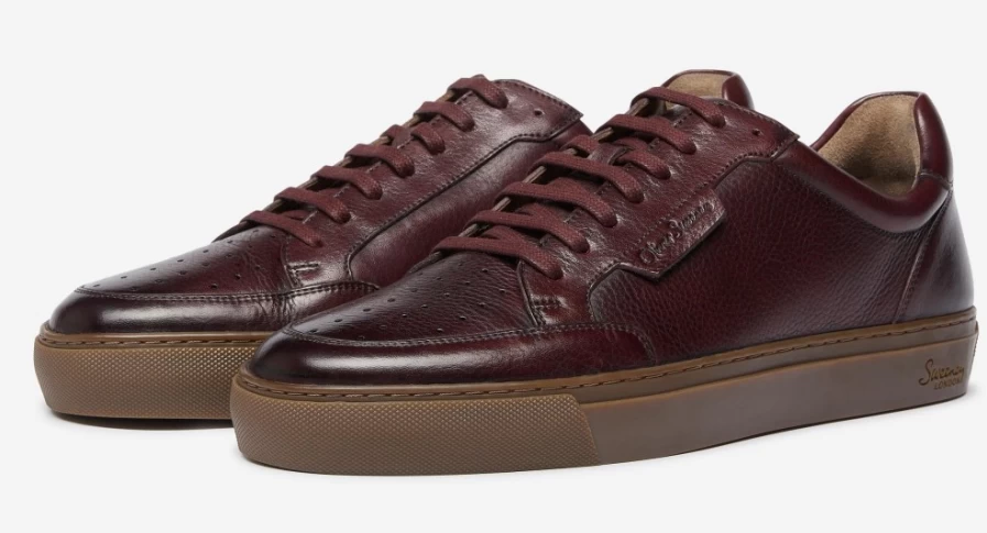 Oliver Sweeney Men's Edwalton Burgundy Leather Dress Shoes