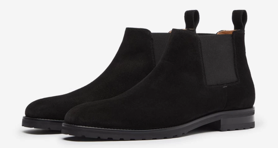 Oliver Sweeney Men's Arditi Black Suede Luxury Dress Shoes