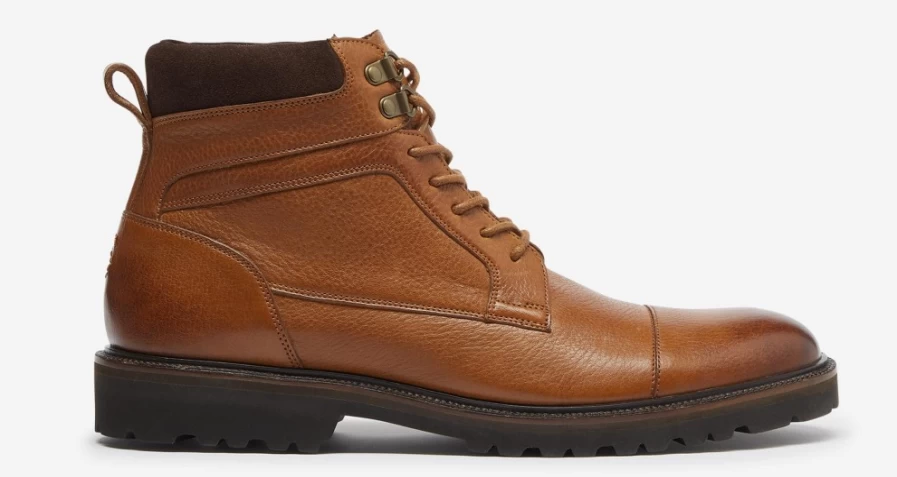 Oliver Sweeney Men's Woodstock Tan Leather Dress Shoes