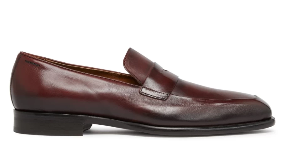 Oliver Sweeney Men's Vasto Burgundy Leather Dress Shoes