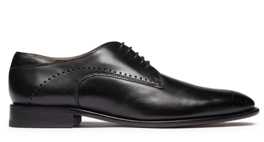 Oliver Sweeney Harworth Black Men's Leather Dress Shoes