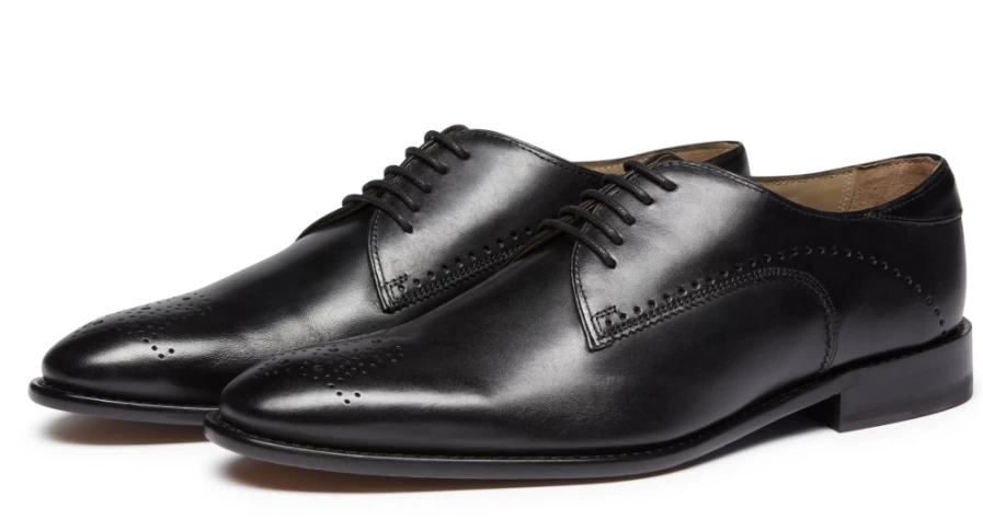 Oliver Sweeney Harworth Black Men's Leather Dress Shoes