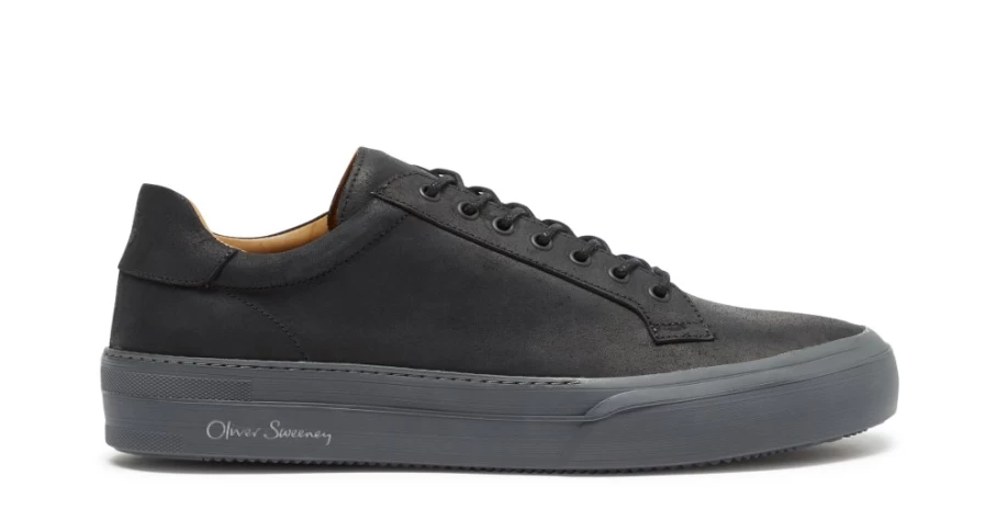Oliver Sweeney Men's Penacova Black Leather Dress Shoes