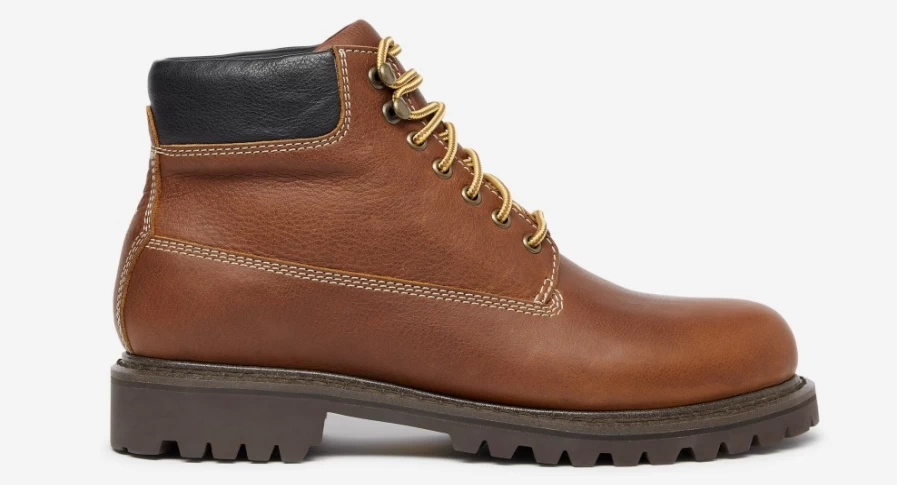 Oliver Sweeney Men's Laxfield Dark Tan Leather Dress Shoes