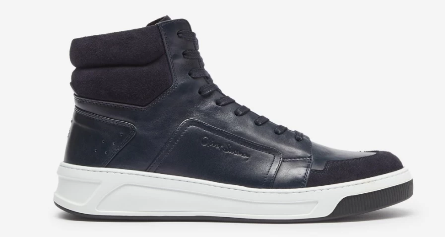 Oliver Sweeney Men's Contenda Navy Leather Dress Shoes