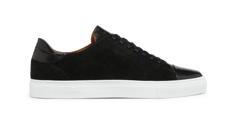 Oliver Sweeney Men's Ossos Black Leather Dress Shoes