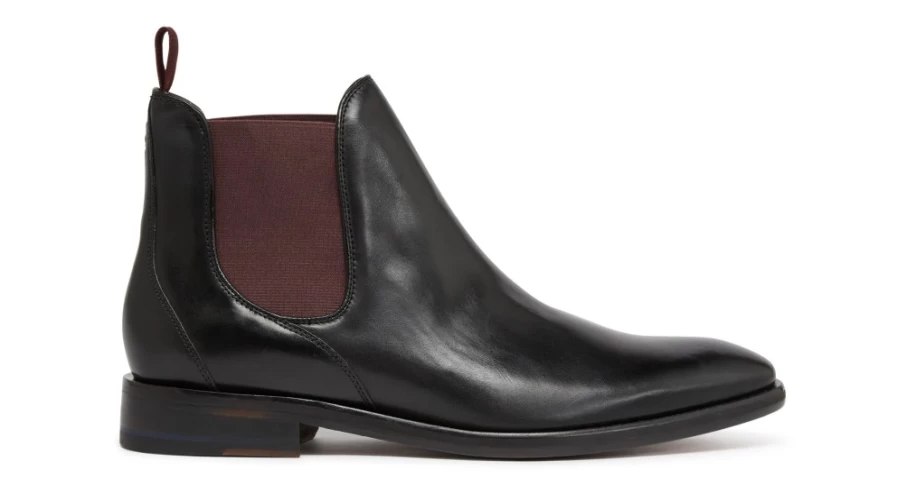 Oliver Sweeney Men's Allegro Black Leather Dress Shoes