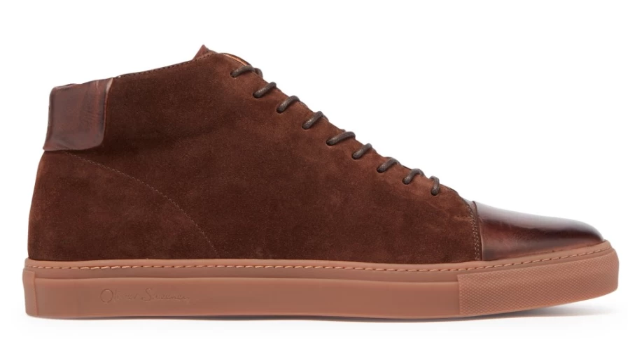 Oliver Sweeney Men's Torrejao Brown Leather Dress Shoes