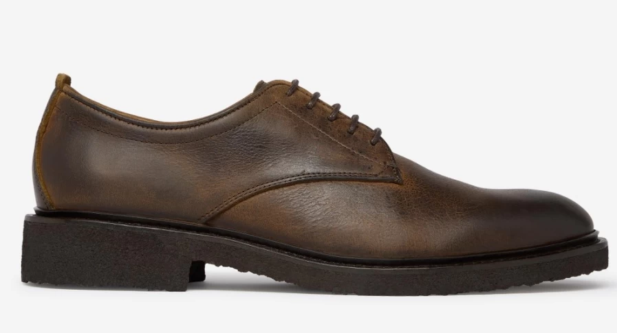 Oliver Sweeney Men's Elvas Brown Leather Dress Shoes