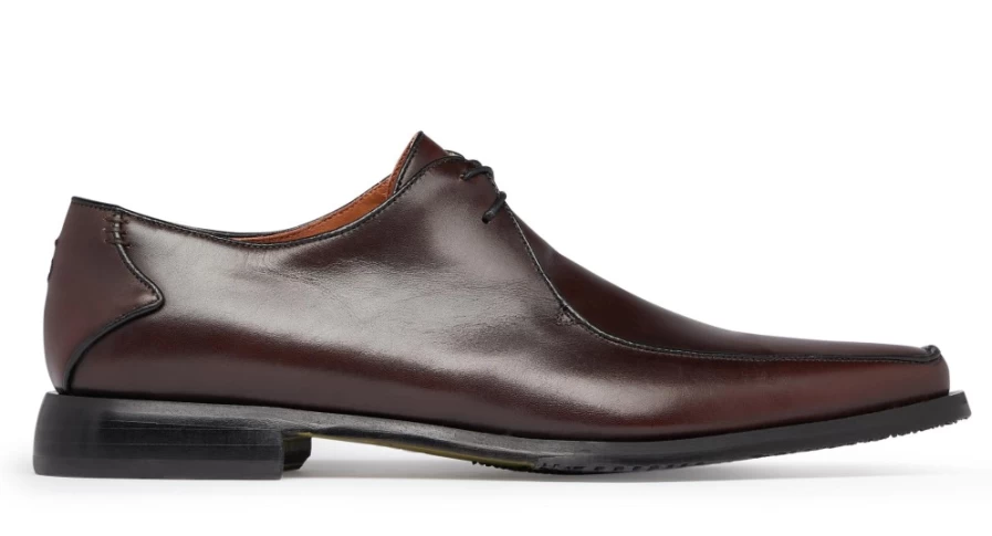 Oliver Sweeney Men's Napoli Dark Brown Leather Dress Shoes