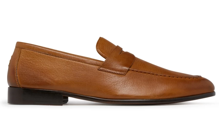 Oliver Sweeney Men's Keyworth Tan Leather Dress Shoes
