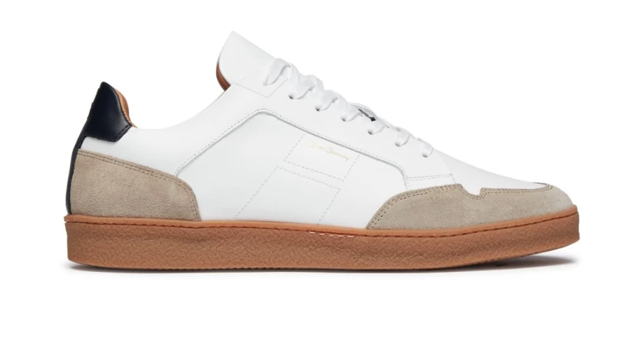 Oliver Sweeney Men's Terceira White Luxury Dress Shoes