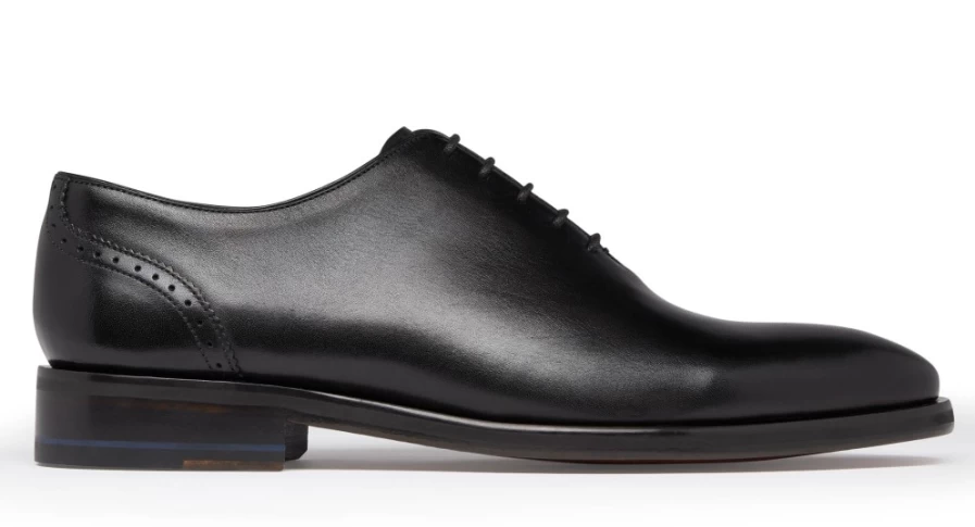 Oliver Sweeney Men's Cropwell Black Leather Dress Shoes