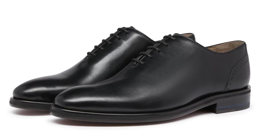 Oliver Sweeney Men's Cropwell Black Leather Dress Shoes