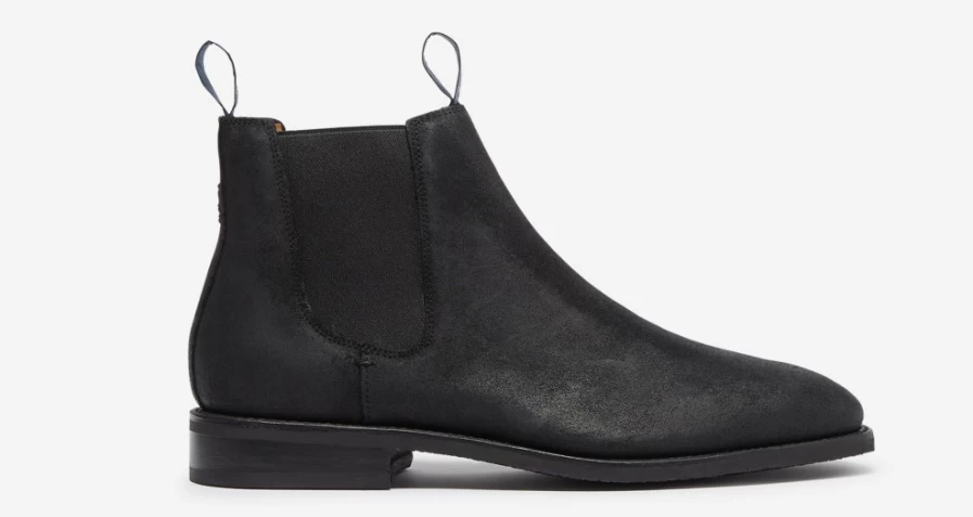 Oliver Sweeney Men's Lochside Nero Leather Dress Shoes