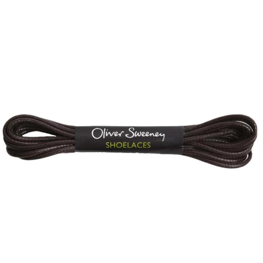 Oliver Sweeney Men's Brown Round Medium Shoe Laces