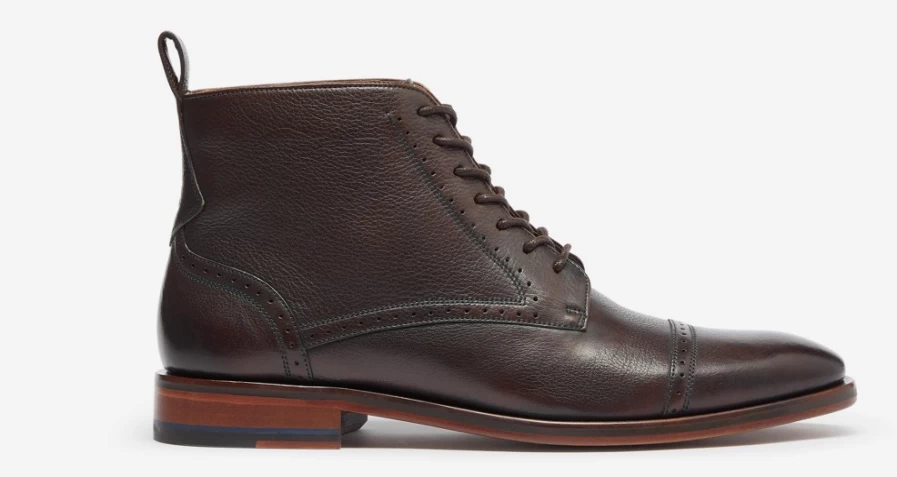 Oliver Sweeney Men's Dunfield Brown Leather Dress Shoes