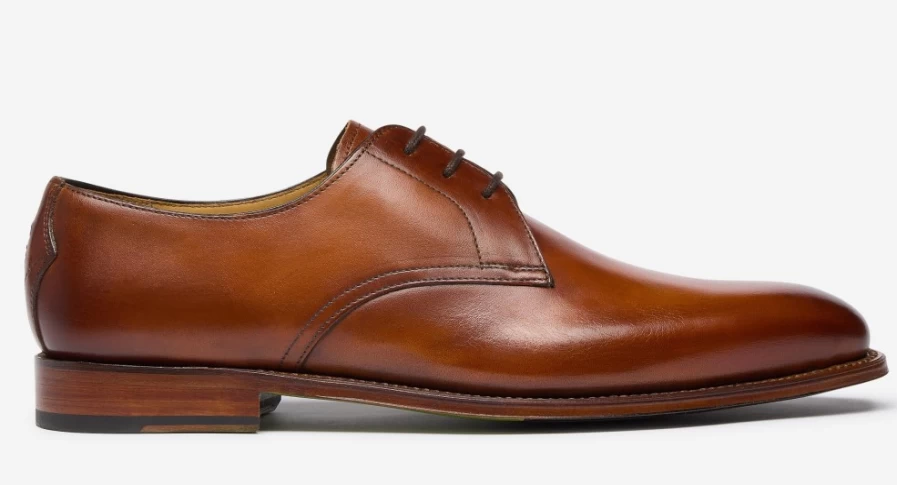 Oliver Sweeney Men's Eastington Cognac Leather Dress Shoes