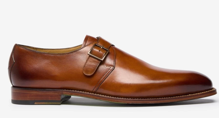 Oliver Sweeney Men's Idbury Cognac Leather Dress Shoes - Premium Quality Men's Footwear
