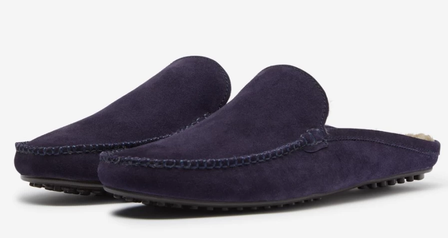Oliver Sweeney Men's Gomes Navy Leather Dress Shoes