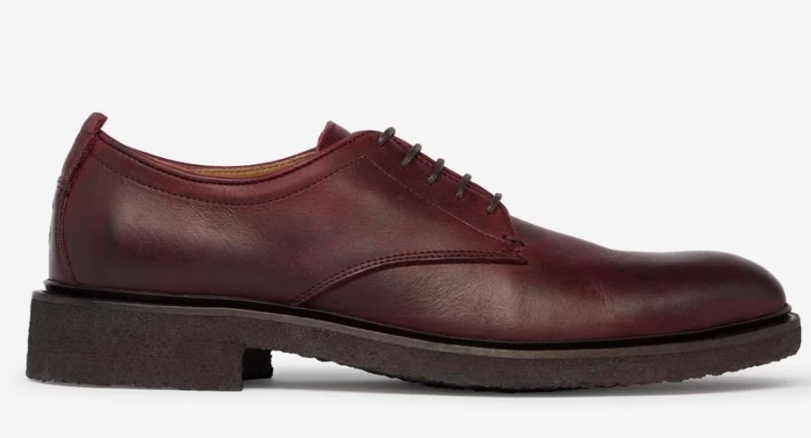 Oliver Sweeney Men's Elvas Burgundy Leather Dress Shoes