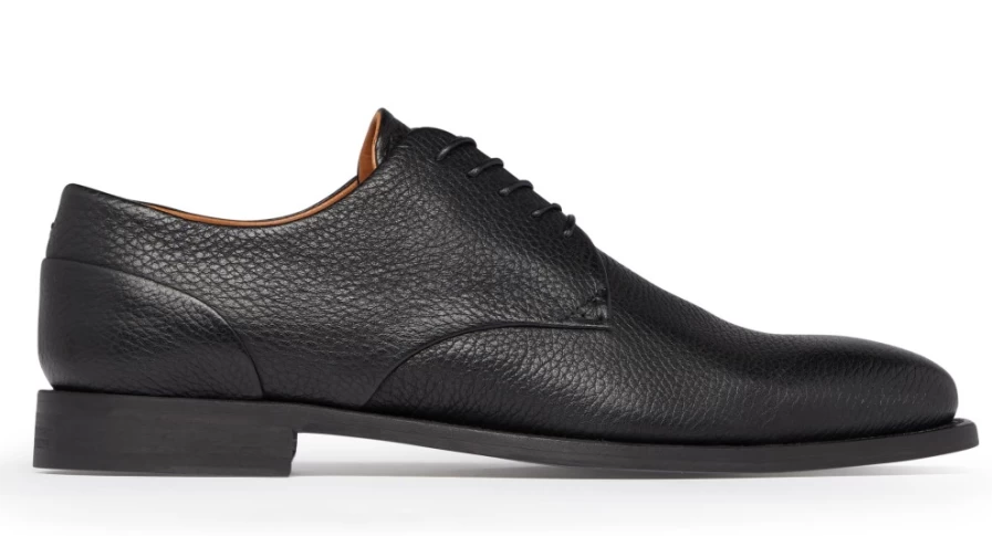 Oliver Sweeney Men's Campobello Black Leather Dress Shoes
