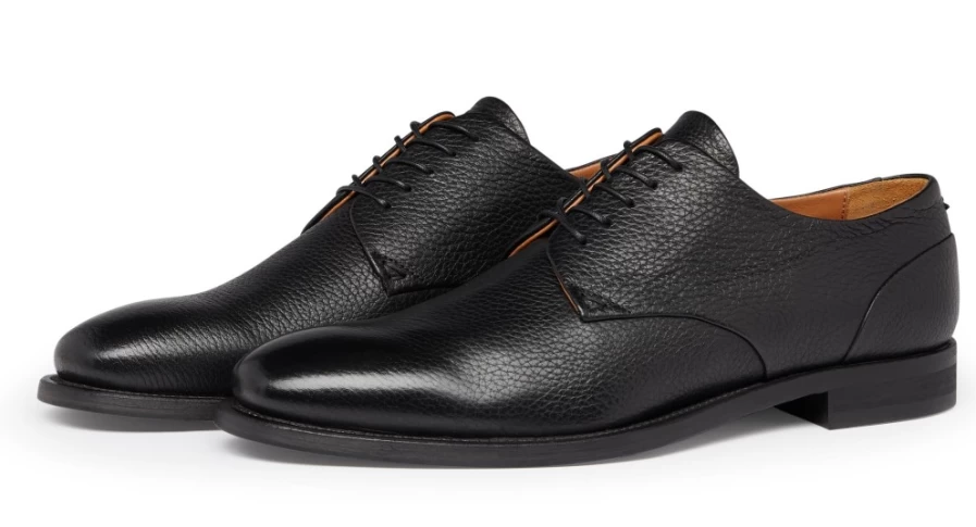 Oliver Sweeney Men's Campobello Black Leather Dress Shoes