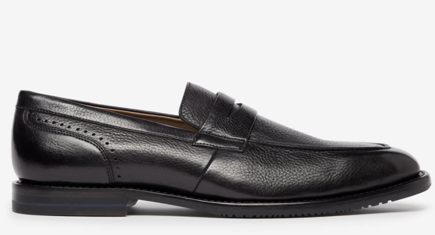 Oliver Sweeney Men's Buckland Black Leather Dress Shoes
