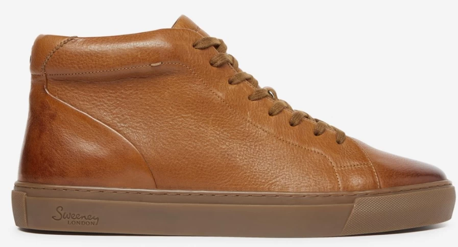 Oliver Sweeney Men's Laxey Light Tan Leather Dress Shoes
