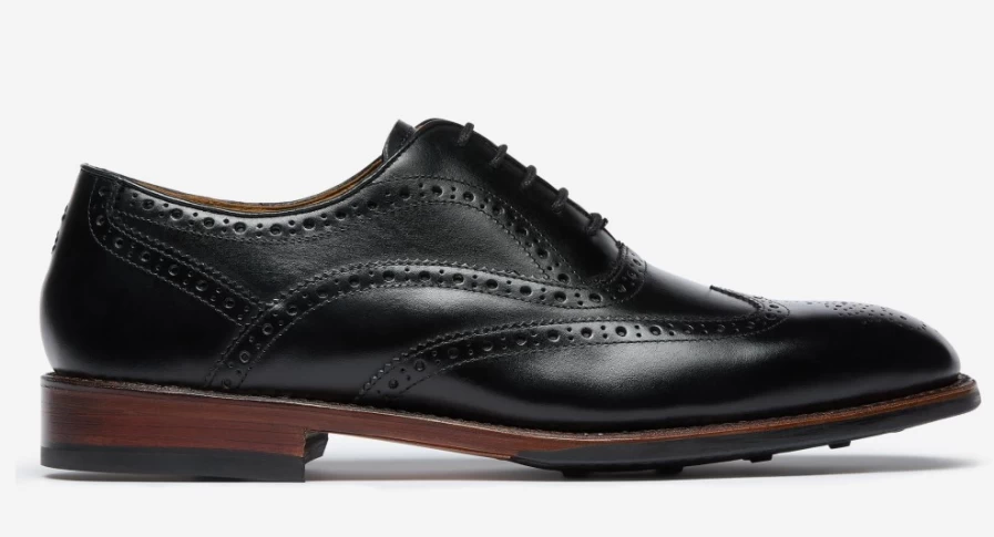 Oliver Sweeney Men's Rendlesham Black Leather Dress Shoes
