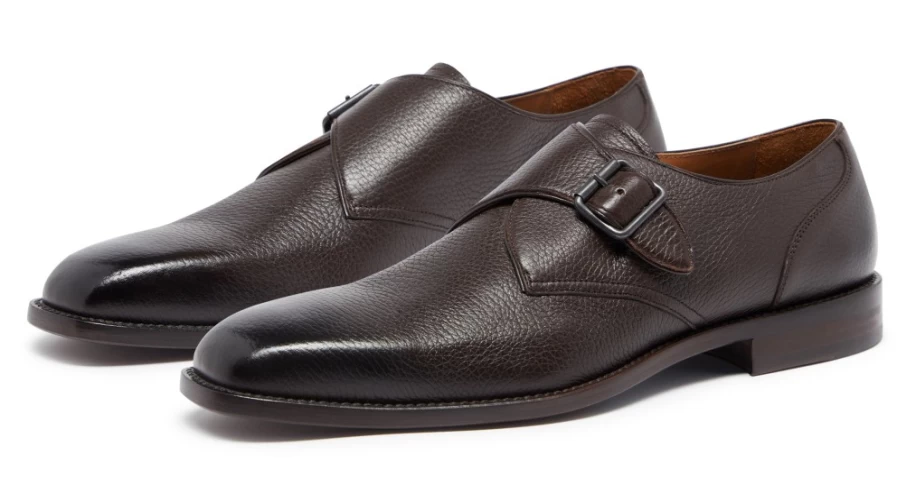 Oliver Sweeney Luisetto Brown Leather Dress Shoes for Men