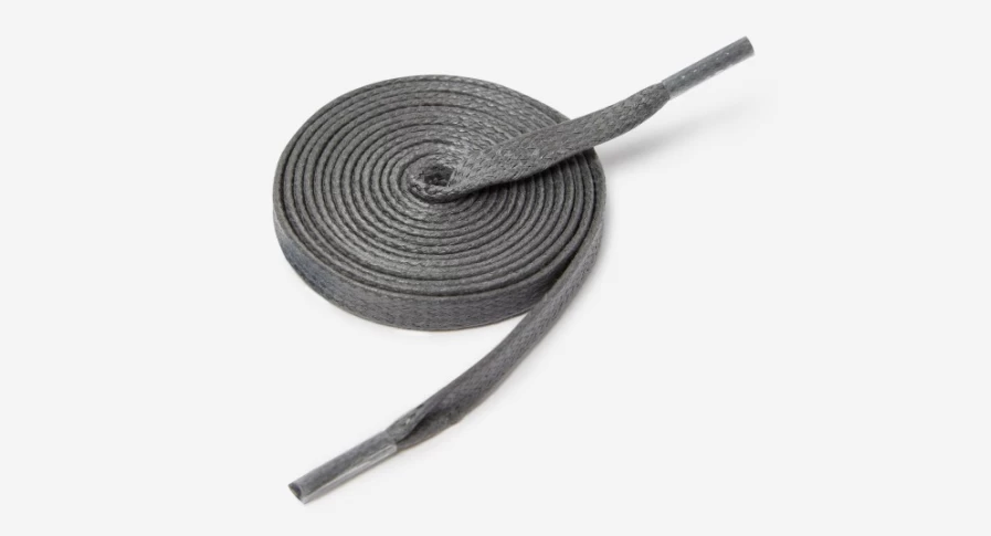 Oliver Sweeney Men's Extra Long Flat Grey Shoelaces for Dress Shoes