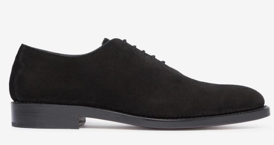 Oliver Sweeney Men's Black Suede Leather Dress Shoes - Premium Formal Footwear for Men