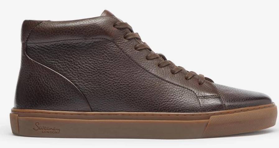 Oliver Sweeney Men's Laxey Brown Leather Dress Shoes