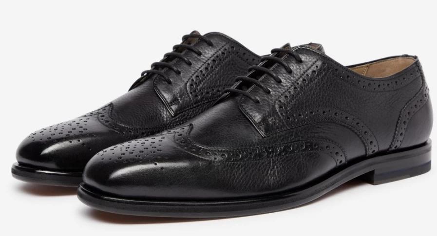 Oliver Sweeney Men's Chedworth Black Leather Dress Shoes