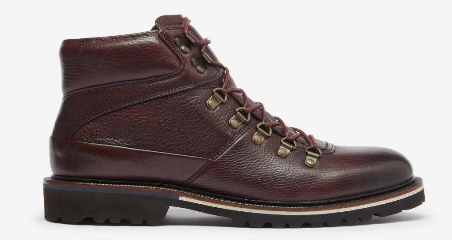 Oliver Sweeney Men's Rispond Burgundy Leather Dress Shoes