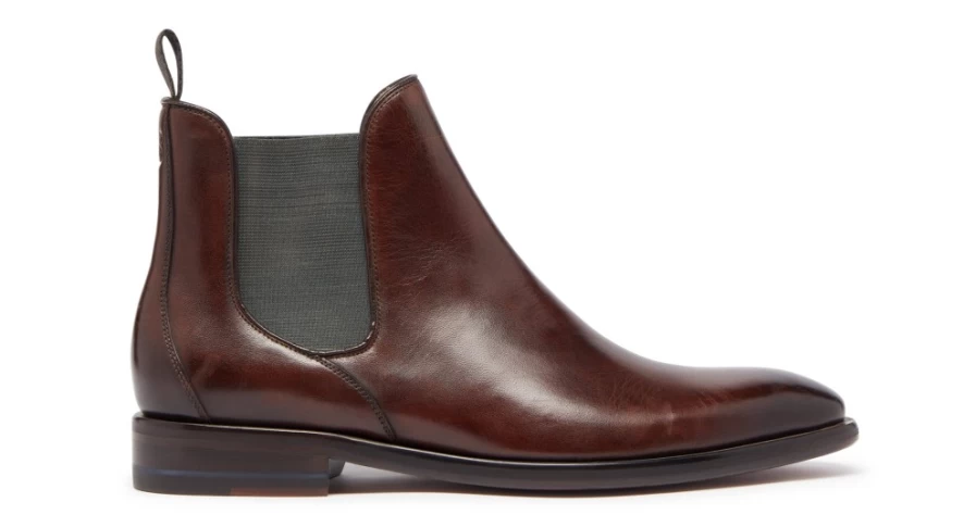 Oliver Sweeney Men's Allegro Brown Leather Dress Shoes