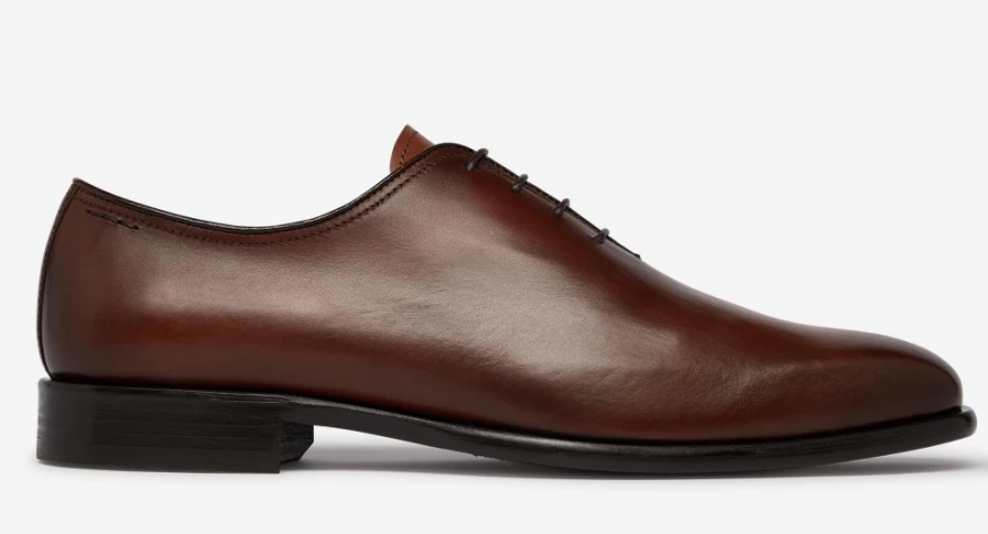 Oliver Sweeney Men's Montalfano Dark Tan Leather Dress Shoes