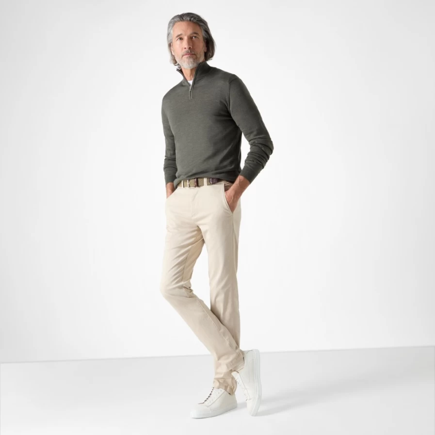 Oliver Sweeney Men's Curragh Khaki Leather Boots