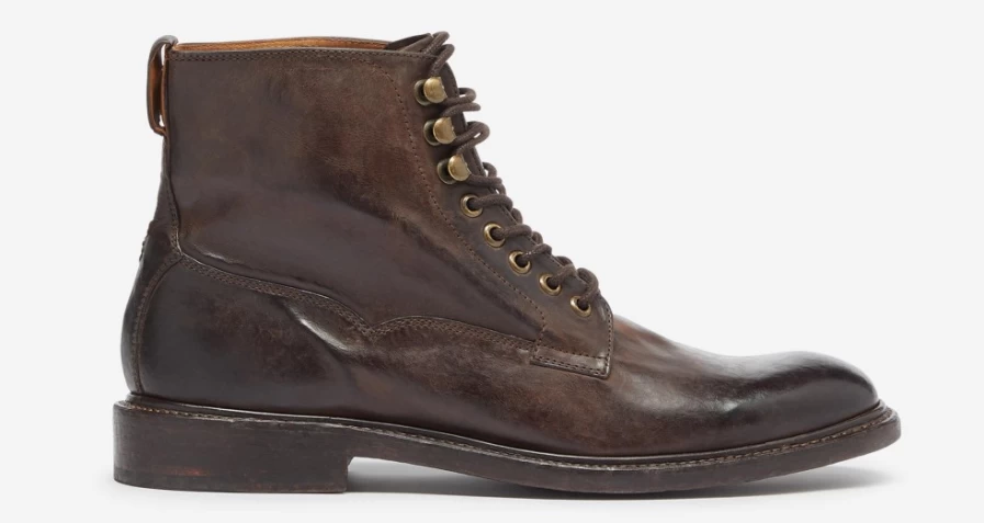 Oliver Sweeney Men's Worsham Brown Leather Dress Shoes