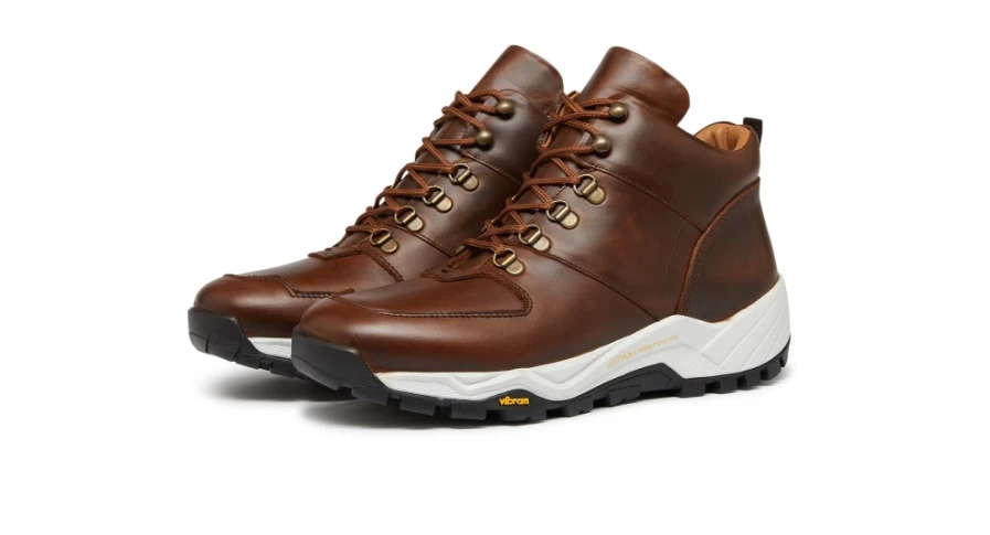 Oliver Sweeney Men's Canhoso Brown Leather Dress Shoes
