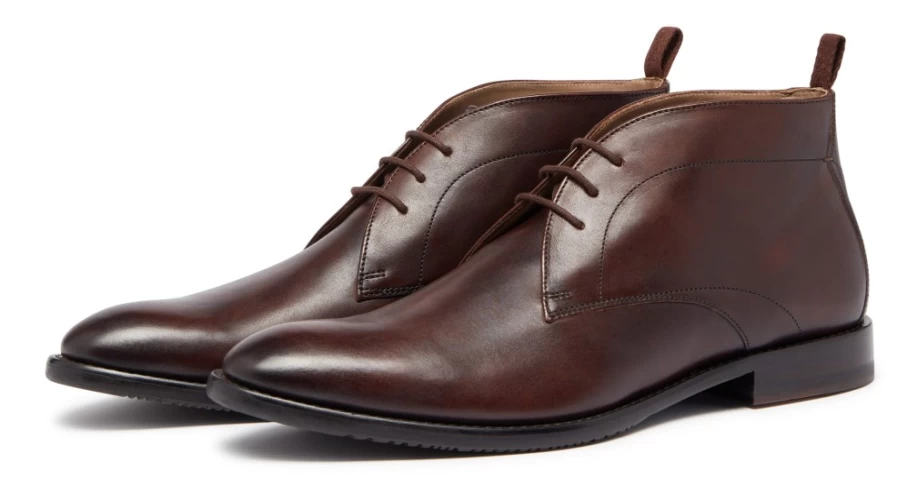 Oliver Sweeney Men's Farleton Brown Leather Dress Shoes