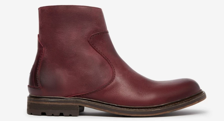 Oliver Sweeney Men's Sarzedo Burgundy Leather Dress Shoes