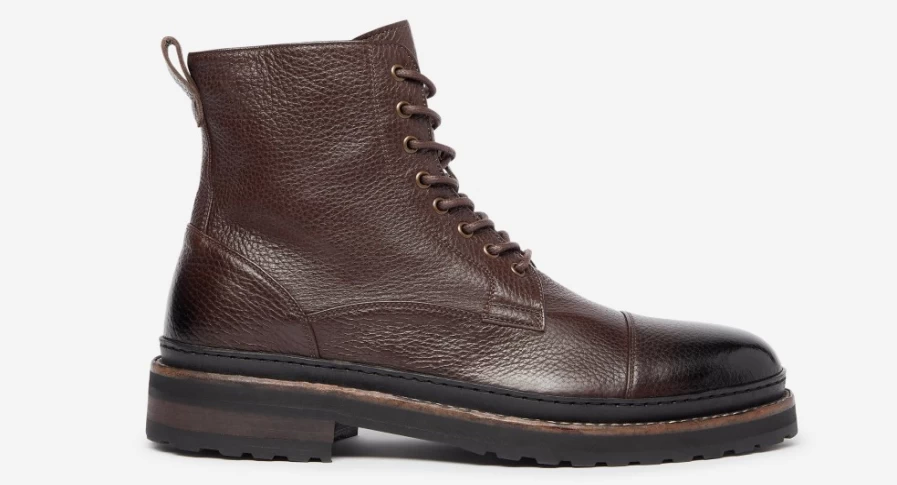 Oliver Sweeney Men's Kamma Brown Leather Dress Shoes