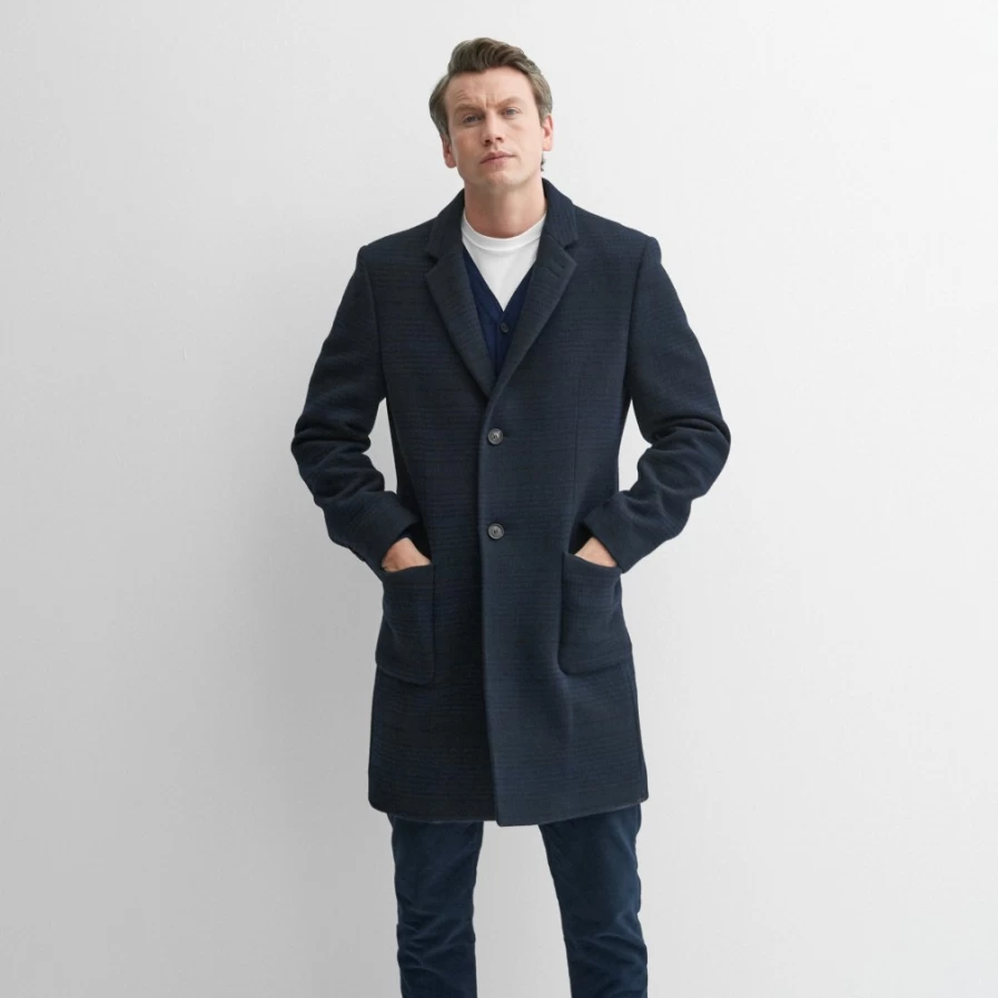Oliver Sweeney Men's Eglinton Navy Check Dress Shoes